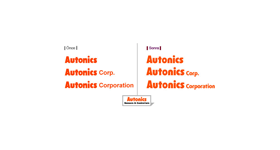 Autonics Firma Kimlik Programı Yenilemesi